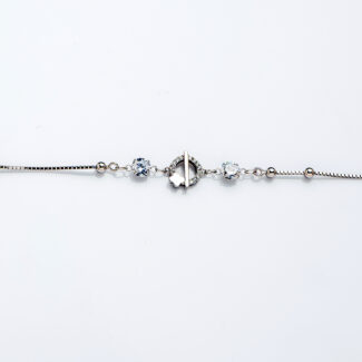 T-bar and Ring Clasp Bracelet